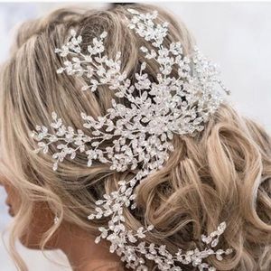 Custom made bridal headpiece